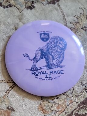 NEW Discmania Royal Rage II Lavender Disc Vapor Swirly Instinct 176 Grams